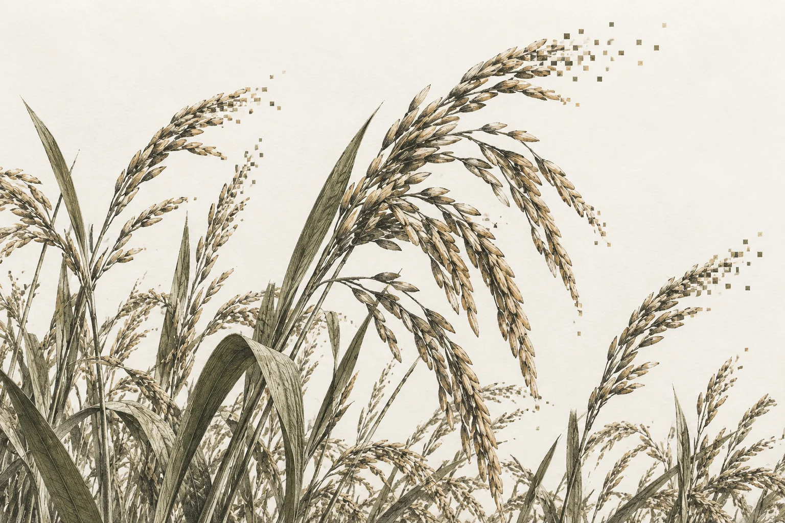An original study of seed heads in the field